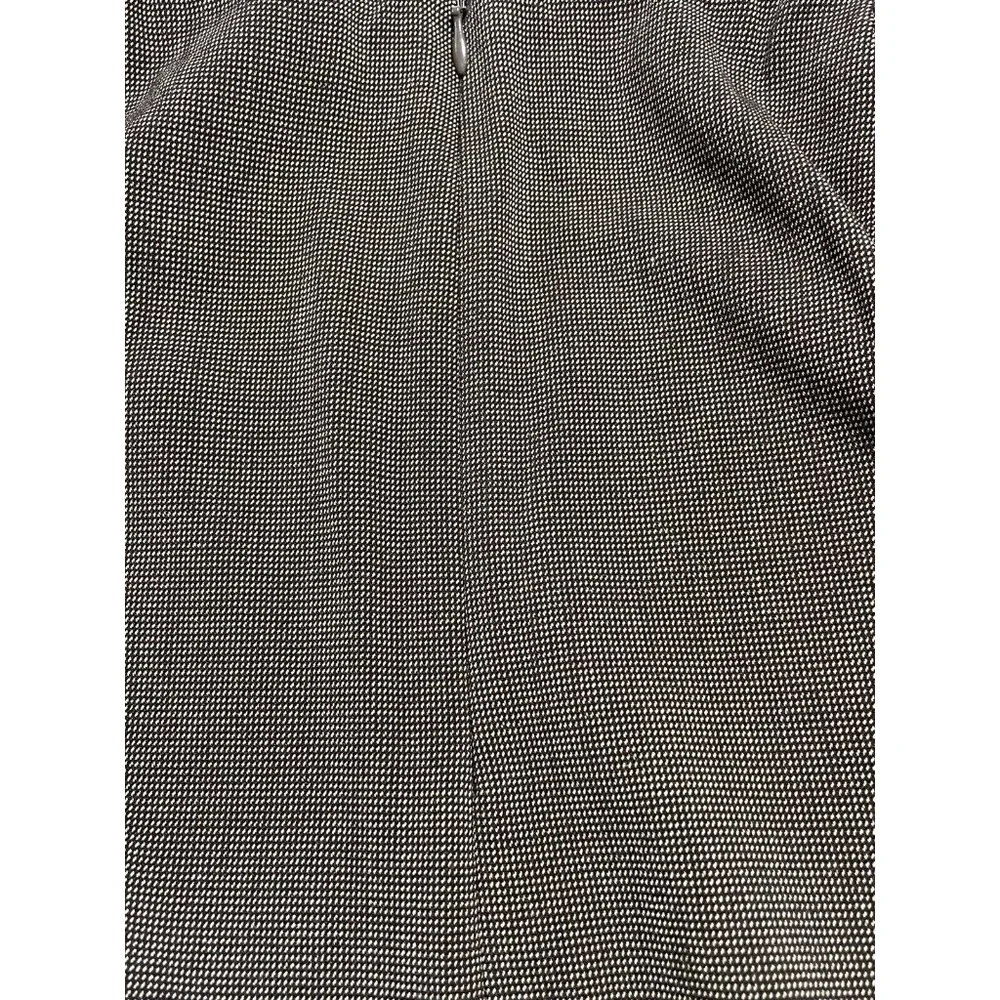 KOOS OF COURSE ART TO WEAR Skirt Tweed Animal Print Leather Women's Size 12 - Picture 9 of 10